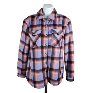 SAGE COLLECTIVE FUR LINED SHACKET